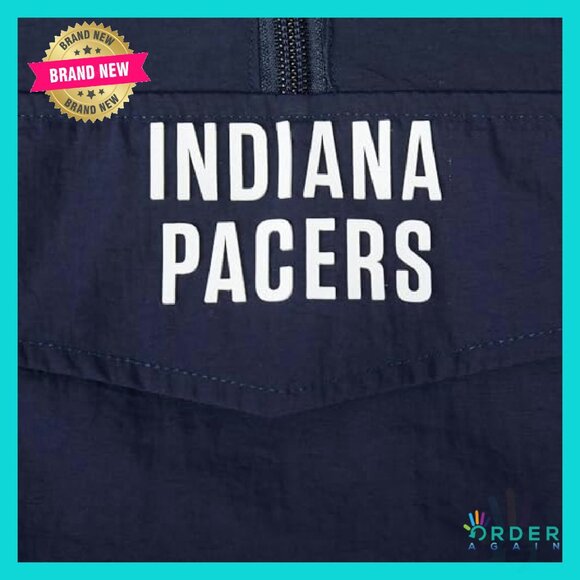 NBA Classic Wind Jacket Retro Sportswear Chic Lightweight 1/2 Zip Urban Fashion - Picture 7 of 8